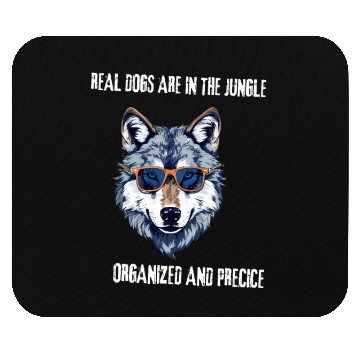 Discover Wolf art Mouse Pads