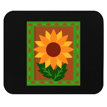 Discover Sunflower summer autumn- fall colors Mouse Pads
