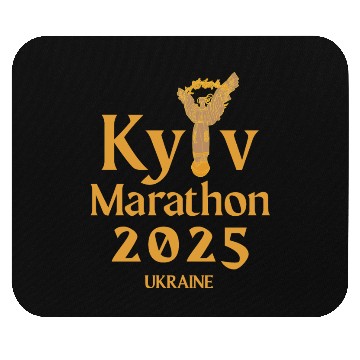 Discover Kyiv Marathon – 2025 – Ukraine Mouse Pads