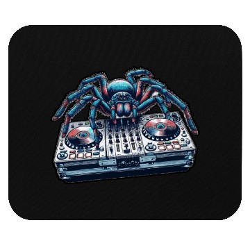 Discover DJ Spider On The Controller-creative Design Mouse Pads