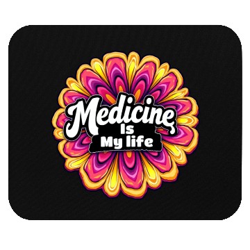 Discover Health and relieving pain Mouse Pads