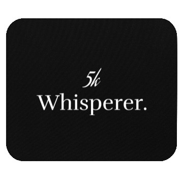 Discover 5K whisperer 5k Running Mouse Pads
