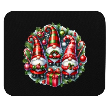 Discover Christmas Merry Christmas For Gift Gnomes Mouse Pads