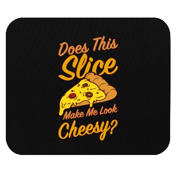Discover Pizza Slice Design for a Pizza Lover Mouse Pads