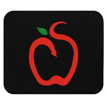 Discover Apple or a snake in this Fun Optical Illusion Mouse Pads