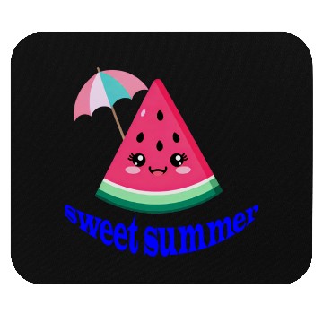 Discover Playful Watermelon Summer Design Mouse Pads