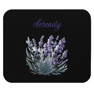 Discover Lavender Serenity: A Symbol of Peace Mouse Pads