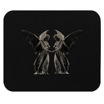 Discover Angel Embrace Velveteent Mouse Pads