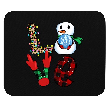 Discover I LOVE CHRISTMAS Mouse Pads