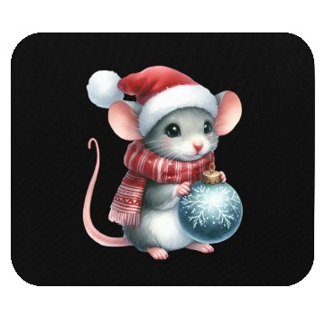 Discover FUNNY CHRISTMAS MOUSE Mouse Pads