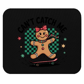 Discover Can't Catch Me, Merry Christmas Mouse Pads