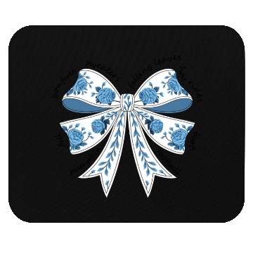 Discover Christmas Coquette bow, Christmas santa bow Mouse Pads