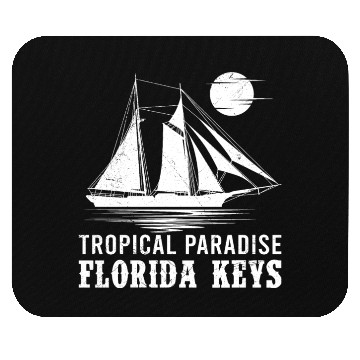 Discover Florida TROPICAL PARADISE KEY-WEST COAST Mouse Pads