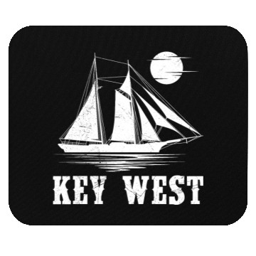 Discover KEY-WEST FLORIDA Sailing Sunshine-State West Keys Mouse Pads