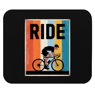 Discover Retro Cycling Mouse Pads | Vintage Style for Bike Lovers
