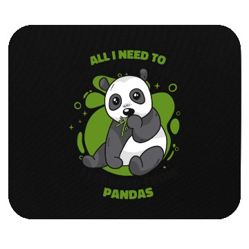 Discover I Learned From Pandas Panda Bear Friend Giant Mouse Pads