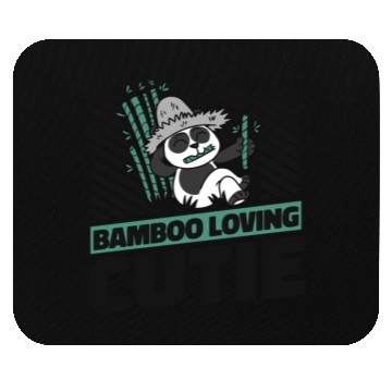 Discover Bamboo Loving Cutie Panda Bear Friend Giant Panda Mouse Pads