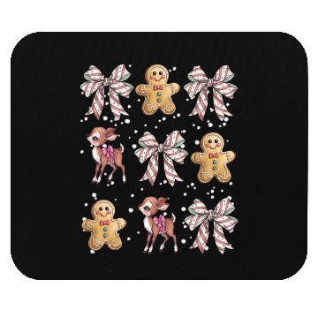 Discover Christmas Gingerbread Cookies, Cute Christmas Mouse Pads