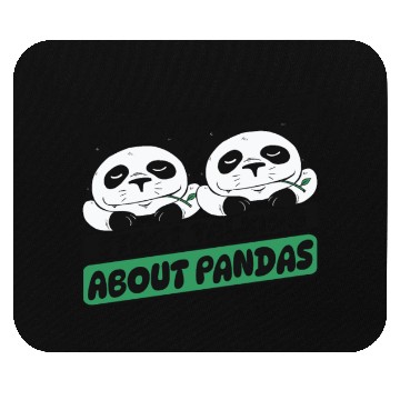 Discover Spontaneously Start Talking About Panda Friend Mouse Pads