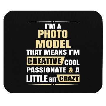 Discover Photo Model Creative Cool And Crazy Mouse Pads