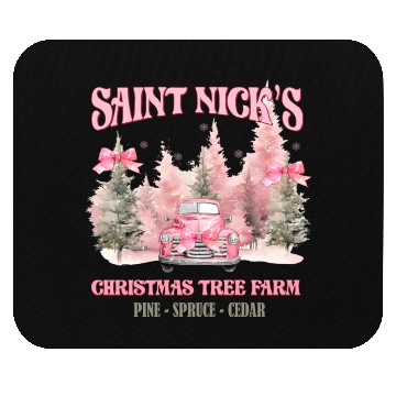 Discover Saint Nicks Christmas, Merry Christmas Mouse Pads