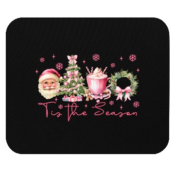 Discover tis the season, merry christmas Mouse Pads