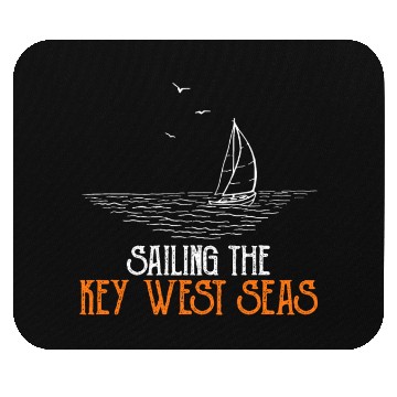 Discover Florida SAILING THE KEY-WEST SEAS Florida Keys Mouse Pads
