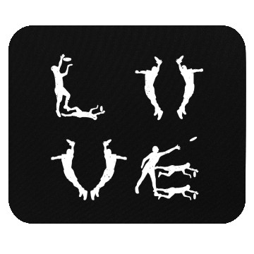 Discover Disc Golfer Disc Golfing - Love Disc Golf Mouse Pads