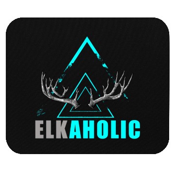 Discover Elk Hunting Elkaholic Hunters Mouse Pads