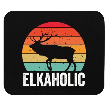 Discover Elk Hunting Elkaholic Hunters Mouse Pads