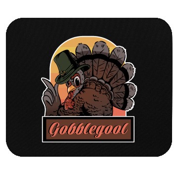 Discover Gobblegool Thanksgiving Turkey Mouse Pads