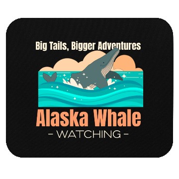 Discover Big Tails, Bigger Adventures – Whale Watching Mouse Pads
