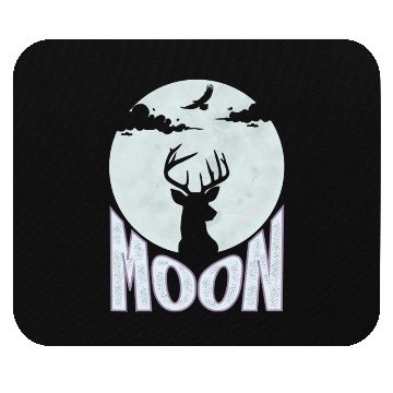 Discover Moon, eagle, deer Mouse Pads