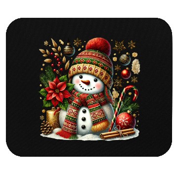 Discover Snowman Christmas, Merry Christmas Mouse Pads
