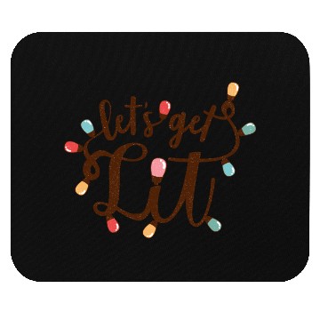 Discover Lets Get Lit, Merry Christmas Mouse Pads