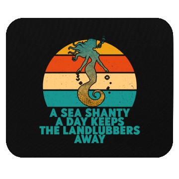 Discover Sailor Meme Pirate Ship Ocean Sailing Mouse Pads