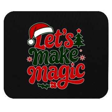 Discover Christmas magic - Santa Claus and holidays Mouse Pads