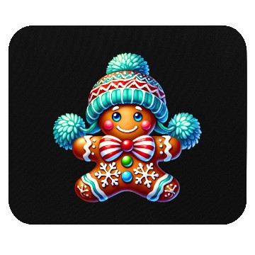 Discover Gingerbread Christmas, Merry Christmas Mouse Pads