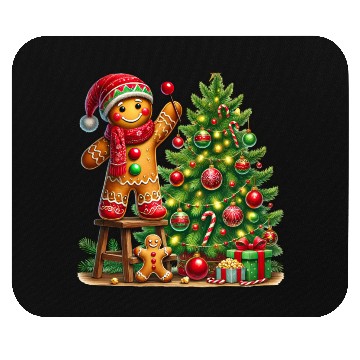 Discover Gingerbread Christmas, Merry Christmas Mouse Pads