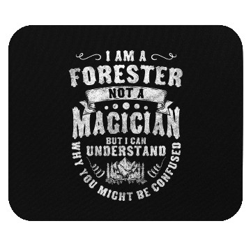 Discover Forest Worker Forest Protector Tree Mouse Pads