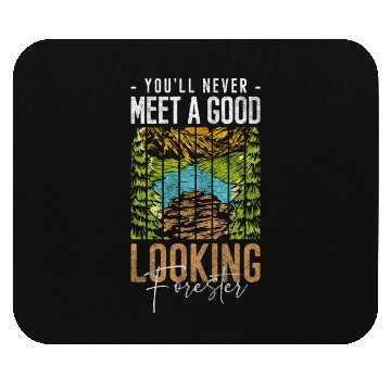 Discover Forest Worker Forest Task Hunting Mouse Pads