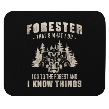 Discover Forester Nature Forests Tree Mouse Pads