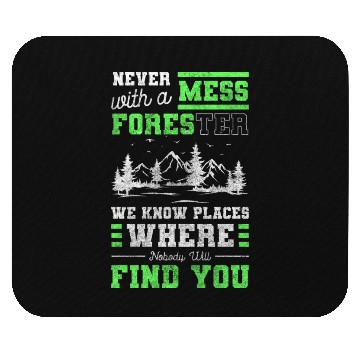 Discover Forest Worker Task Trees Mouse Pads