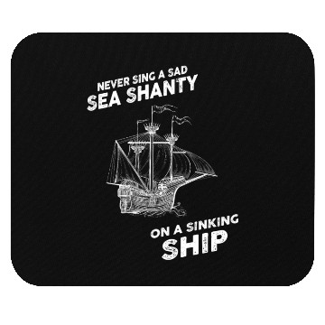 Discover Sailor Meme Pirate Ship Ocean Sailing Mouse Pads