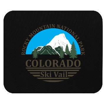 Discover Vail Colorado ski resort Mouse Pads