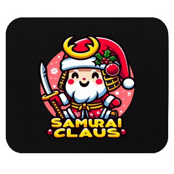 Discover Samurai Claus V1 Mouse Pads