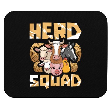 Discover Livestock Farmer Squad Mouse Pads
