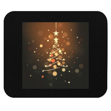 Discover Twinkling Christmas Tree Mouse Pads