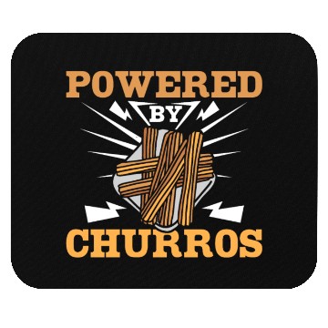 Discover Powered by Churros Mouse Pads