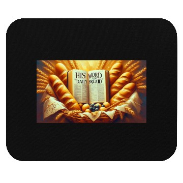 Discover Daily Bread Mouse Pads